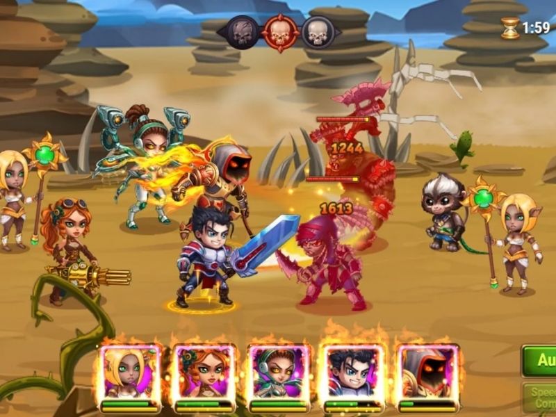 Nhân Vật Đa Dạng Trong Hero Wars Hack