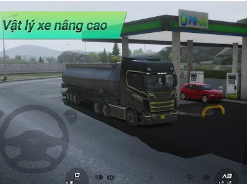 Tải Hack Truckers Of Europe 3 Mod APK (Vô Hạn Tiền, Max Level, Skin) v0.7.64 Truckers Of Europe 3 Hệ Thống Thời Tiết Và Vật Lý Thực Tế, Chu Kỳ Ngày-Đêm Độc Đáo
