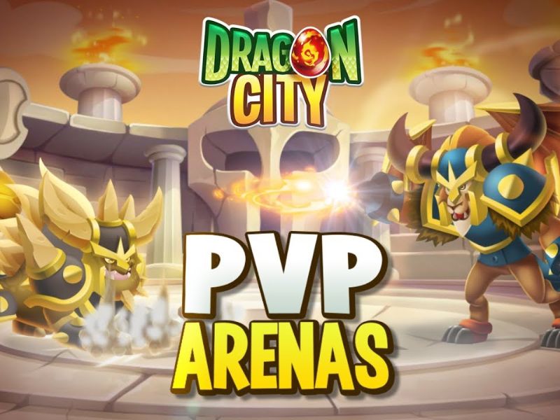 Đấu Trường PvP Hấp Dẫn Trong Hack Dragon City