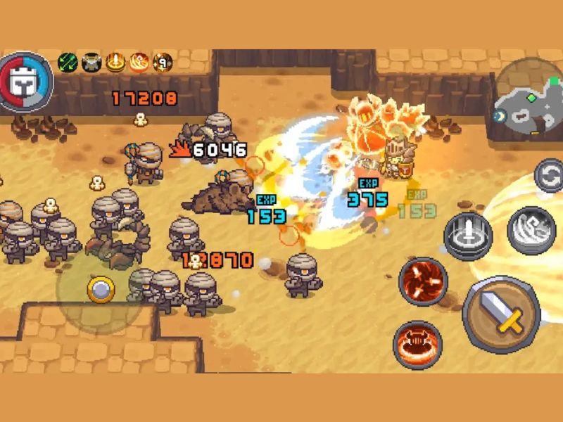 Tải Soul Knight Prequel APK (MOD Menu, Thời Gian, Tốc Độ) v1.9.0 Đồ họa pixel retro trong Soul Knight Prequel APK