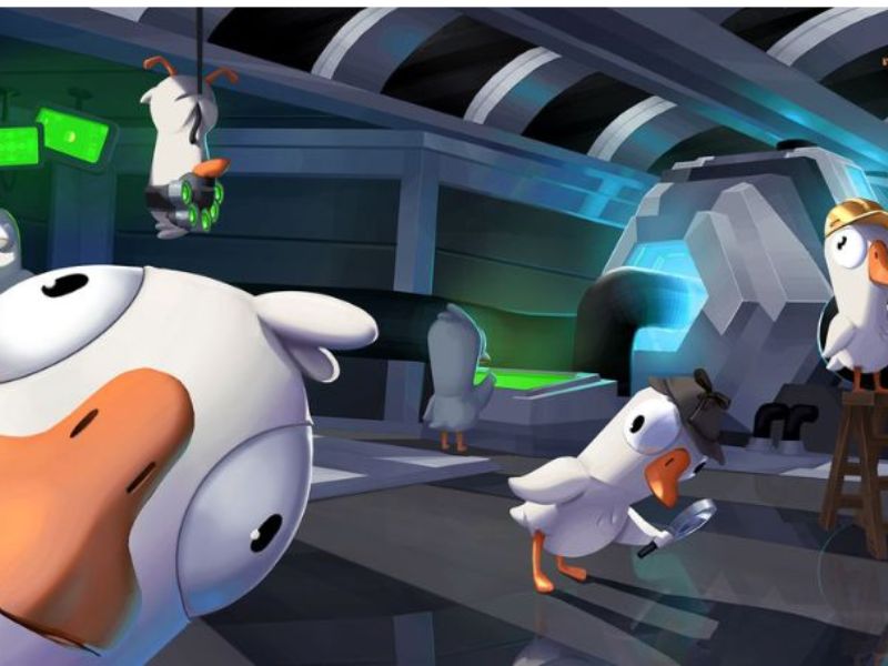 Tải Goose Goose Duck APK v4.11.01 Miễn Phí Cho Android Đồ Họa sinh động trong Goose Goose Duck APK