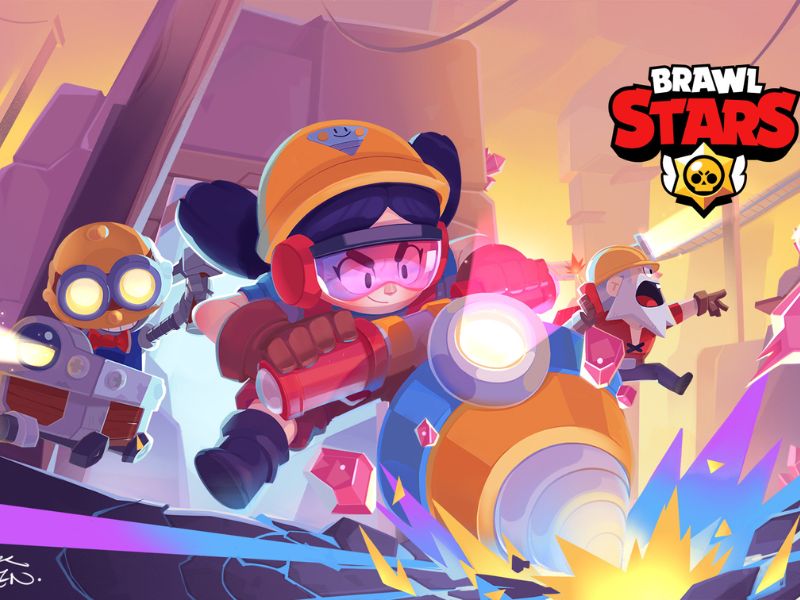 Tải Brawl Stars APK (MOD Vô Hạn Tiền, Kim Cương) v65.165 Đồ họa và nhịp độ nhanh trong Brawl Stars APK