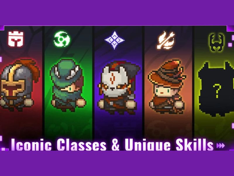 Tải Soul Knight Prequel APK (MOD Menu, Thời Gian, Tốc Độ) v1.9.0 Hệ thống nhân vật đa dạng trong Soul Knight Prequel APK