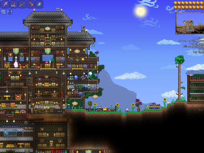 Nhiều chế độ chơi khác nhau trong Terraria APK