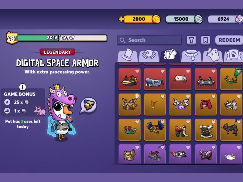 Tải Goose Goose Duck APK v4.11.01 Miễn Phí Cho Android Tùy chỉnh nhân vật phong phú trong Goose Goose Duck APK