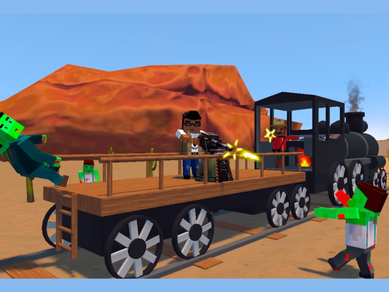Chế độ PvP và thử thách trực tuyến trong Hack Dead Rail VNG 