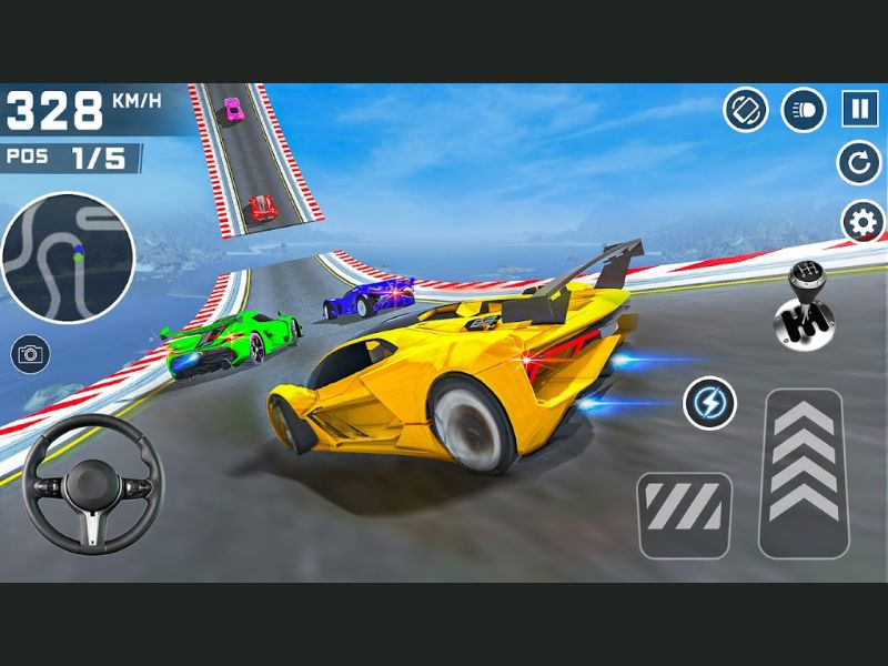 Lối chơi đơn giản, dễ làm quen trong Racing Master APK 