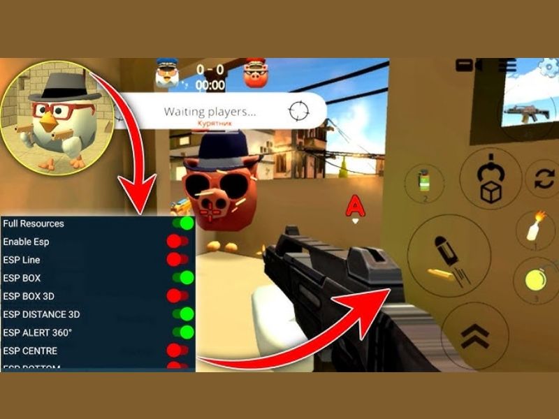 Tải Hack Chicken Gun (MOD Menu, Bất Tử, Vô Hạn Tiền) v4.8.0 Một Số Tính Năng MOD Hấp Dẫn Có Ở Phiên Bản Chicken Gun Hack