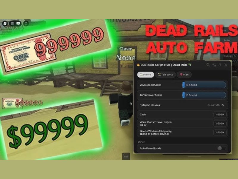 Một Số Tính Năng MOD Của Hack Dead Rail VNG 