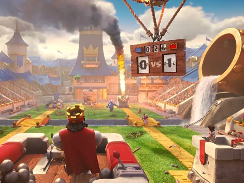 Tham gia đấu trường online đầy kịch tính trong Clash Royale APK 
