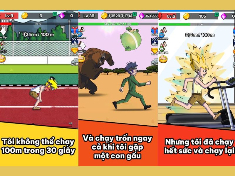 Tải Hack Tap Tap Run (MOD Menu, Vô Hạn Tiền, Exp, Không Ads) v2.1.2 Trở thành người chạy nhanh nhất trong Hack Tap Tap Run
