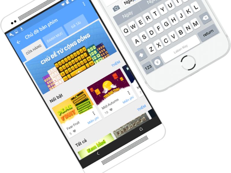 Tùy biến giao diện và chủ đề bàn phím trong Laban Key APK