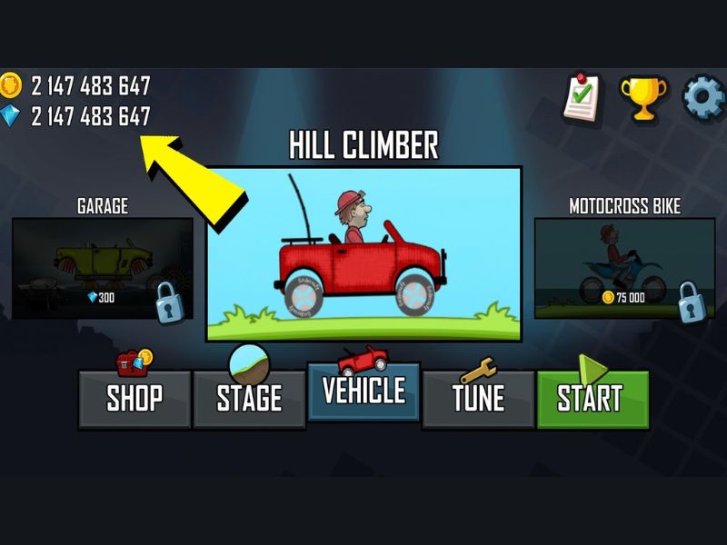 Các Điểm Nổi Bật Độc Đáo Của Hill Climb Racing Hack Kim Cương Và Vàng