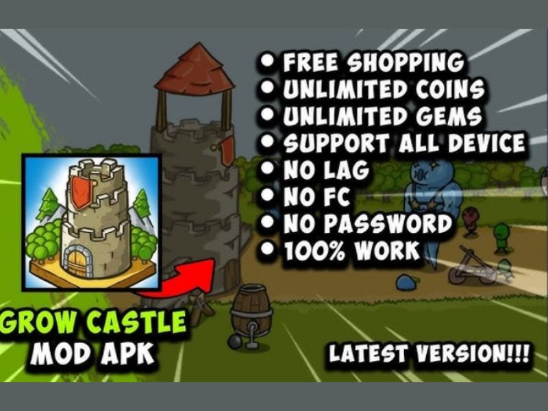 Các Tính Năng Nổi Bật Của Hack Grow Castle 