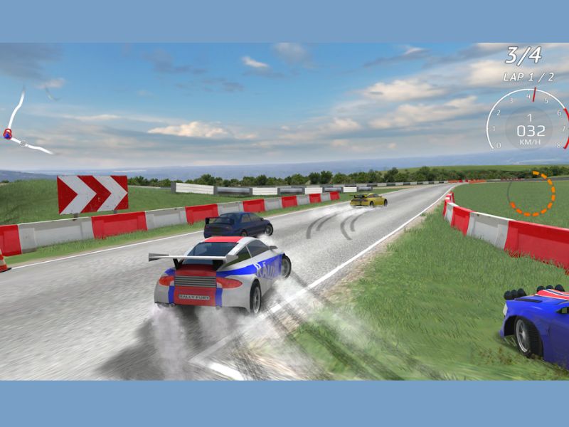 Đồ họa 3D sống động và âm thanh chân thực trong Rally Fury Hack