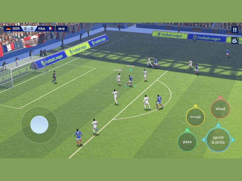 Đồ họa sân cỏ sống động trong Dream League Soccer 2019 MOD