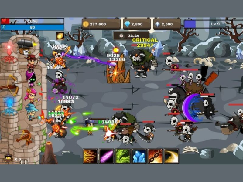Hack Grow Castle có cốt truyện cuốn hút