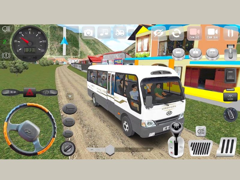 Tải Minibus Simulator Vietnam APK v3.6.1 Miễn Phí Cho Android Minibus Simulator Vietnam APK có cơ chế lái chân thực
