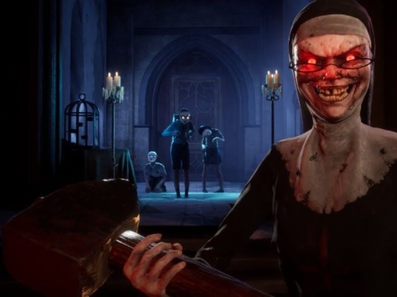 Cố gắng thoát khỏi nữ tu quái dị trong Evil Nun Hack Tiger Bất Tử