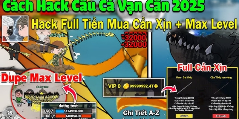 Tải Câu Cá Vạn Cân MOD APK (Menu, Vô Hạn Tiền, Thể Lực, Full Map) v2.0.5 Hack Câu Cá Vạn Cân