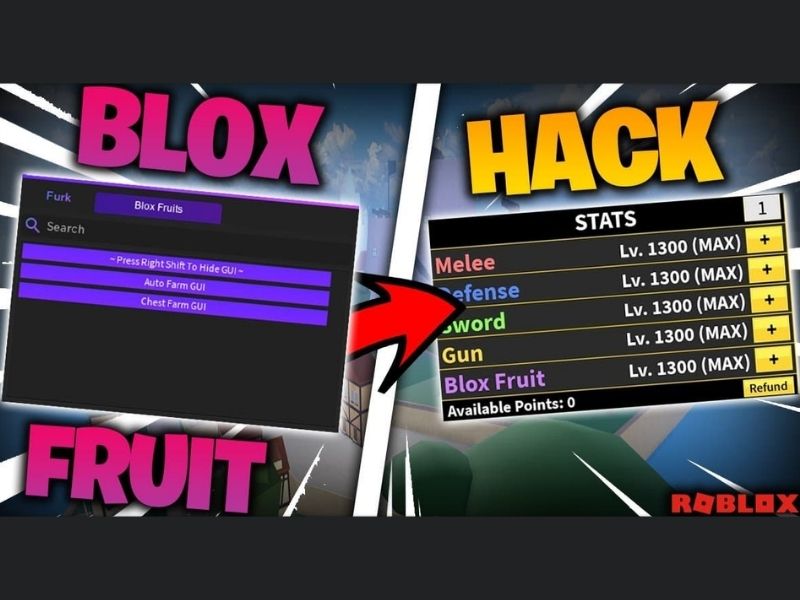 Một Số Điểm Độc Đáo Có Trong Phiên Bản Hack Blox Fruit Apkmoday