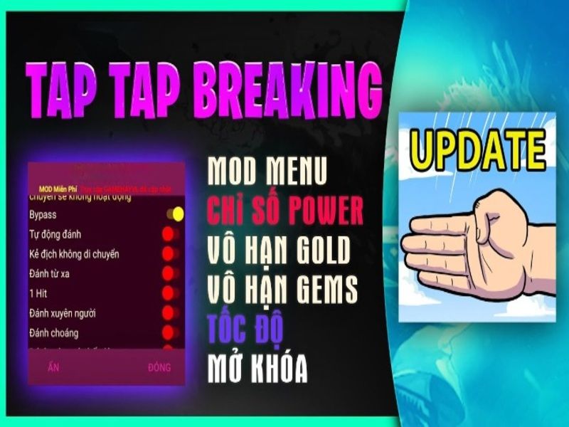 Một Số Tính Năng MOD Đỉnh Cao Của Tap Tap Breaking Funnymod