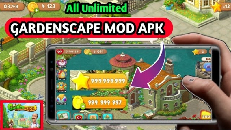 Gardenscapes MOD APK có Tính Năng Gì?