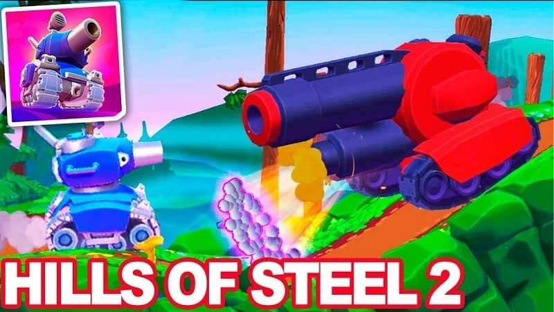 Tải Hills of Steel 2 MOD APK (Tiền, Kim Cương, Bất Tử) 5.2.0 Tính năng độc quyền của bản Hills of Steel 2 MOD APK