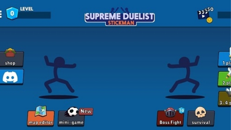 Tải Supreme Duelist Stickman Mod APK (Vô Hạn Tiền, Skin) v4.0.5 Giới thiệu về Supreme Duelist Stickman