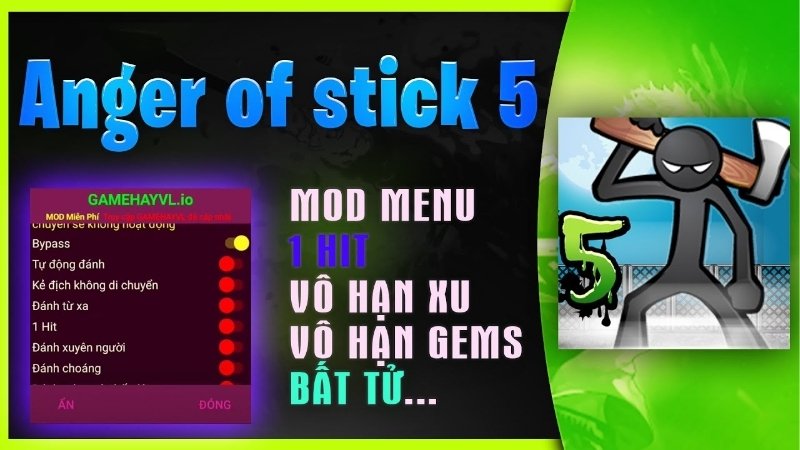 Hướng dẫn cài đặt Anger of Stick 5 Mod APK chi tiết