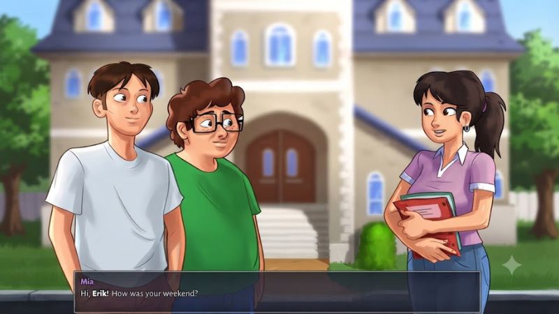 Summertime Saga APK với cốt truyện phân nhánh (1)