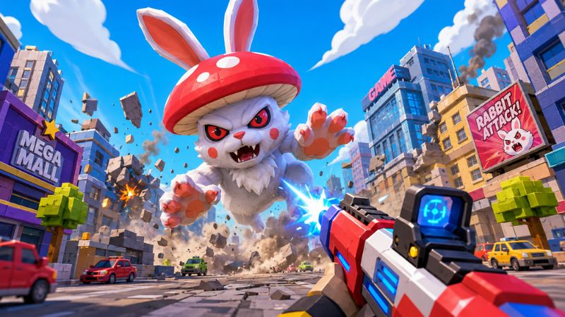 Tải Beast Elite-Hunter War MOD APK (Vô hạn tiền, No Ads, xu và kim cương) v1.2.11 Beast Elite-Hunter War MOD APK cho người chơi chiến đấu với quái vật để bảo vệ thành phố