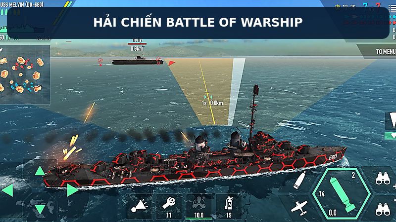 Tải Battle of Warship MOD APK (Vô Hạn Tiền) v1.74.12 chỉ số tiền 999999 phục vụ nâng cấp chiến hạm.