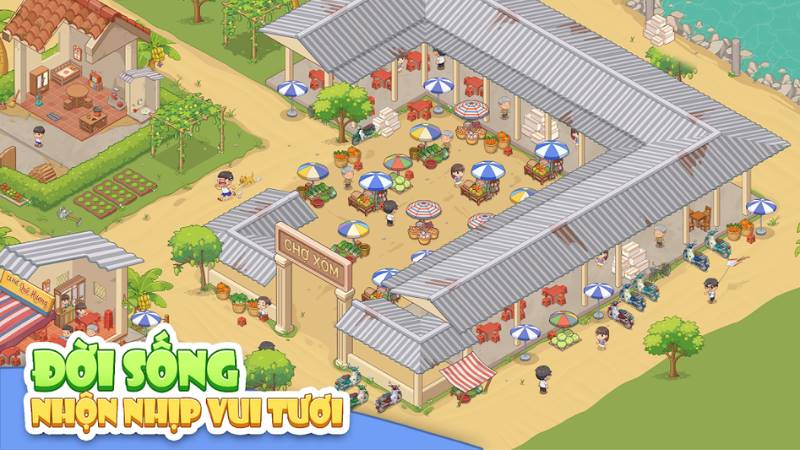 Tải Xóm Nhỏ Tuổi Thơ MOD APK (Menu, Vô Hạn Tiền) v1.0.1 Tính Năng MOD Xóm Nhỏ Tuổi Thơ MOD APK