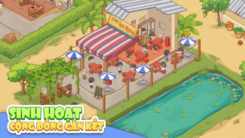 Tải Xóm Nhỏ Tuổi Thơ MOD APK (Menu, Vô Hạn Tiền) v1.0.1 Gameplay Xóm Nhỏ Tuổi Thơ có gì thú vị?