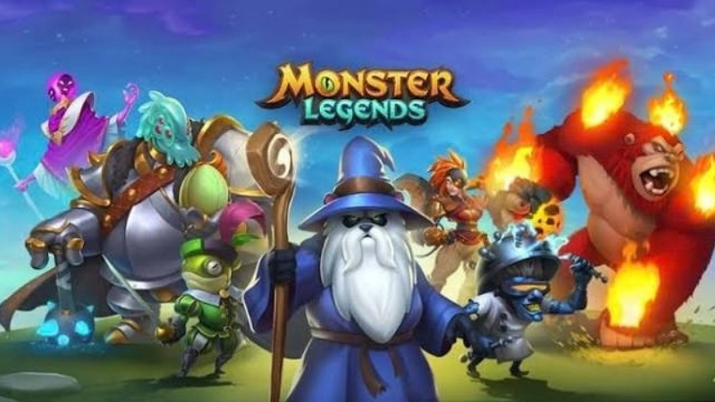 Monster Legends MOD APK với đội hình quái vật chiến đấu