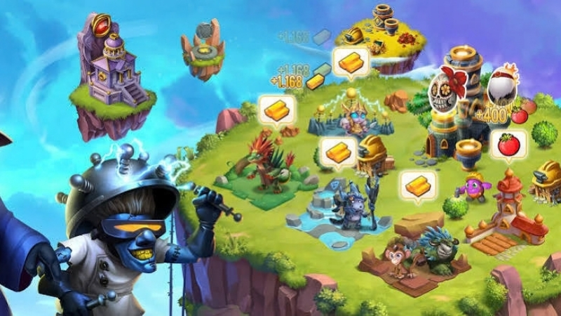 Monster Legends MOD APK xây đội hình quái vật chiến thuật