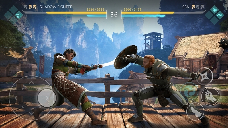 Tải Shadow Fight 4 MOD APK (Vô Hạn Tiền, Mở Khóa Tướng) v1.9.85 Chiến binh sử dụng kỹ năng Shadow Energy trong Shadow Fight 4 (1)
