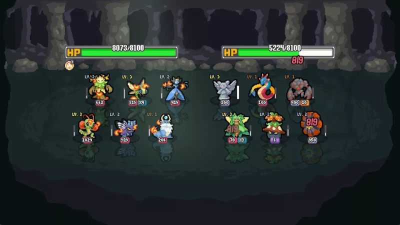 Tải Batomon Showdown APK v1.4.1 Miễn Phí Cho Android Giao diện ghép và nâng cấp sinh vật trong Batomon Showdown