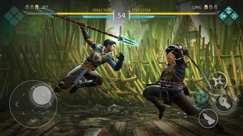 Tải Shadow Fight 4 MOD APK (Vô Hạn Tiền, Mở Khóa Tướng) v1.9.85 Shadow Fight 4 MOD APK với các chiến binh trong đấu trường 3v3
