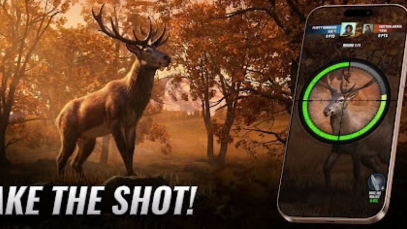Tải Trophy Hunter MOD APK (Menu, One Hit) v3.27.0 Trophy Hunter MOD APK với thợ săn sử dụng súng bắn tỉa